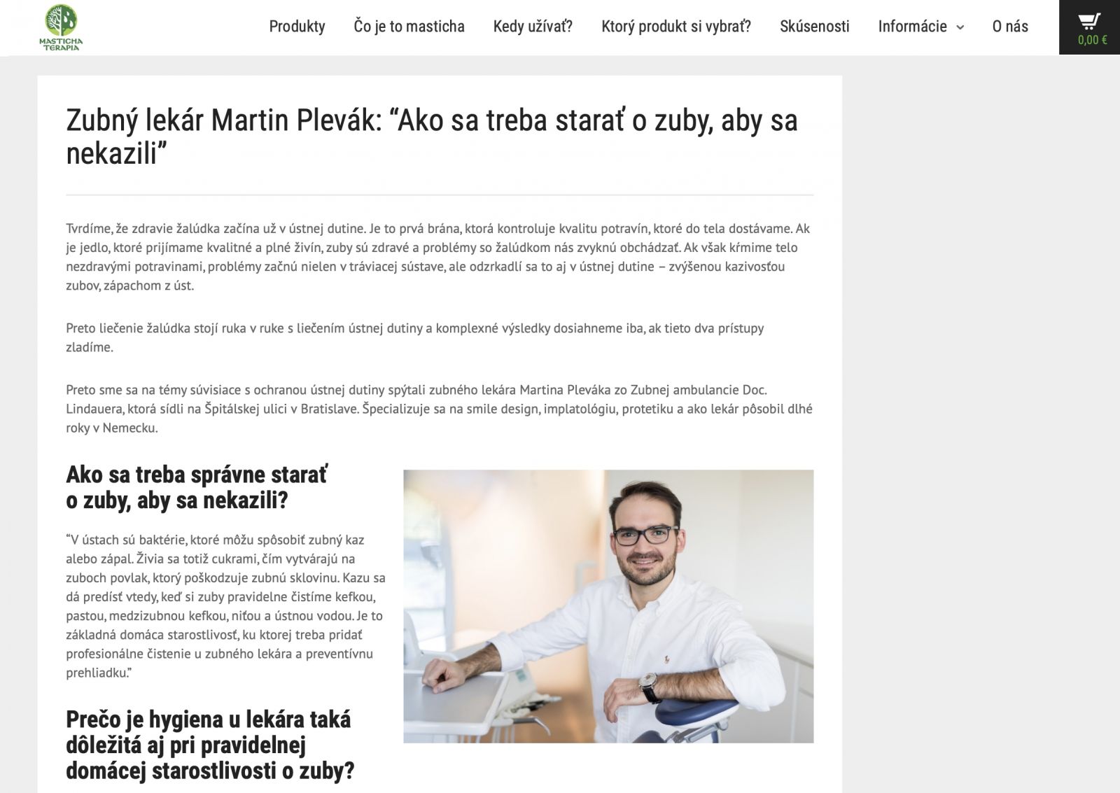 Viete, že zdravie sa začína v ústnej dutine?